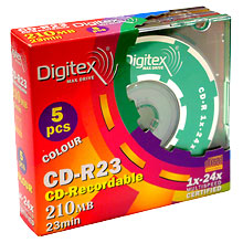 D-R Digitex 210Mb, 24x, 8, Slim