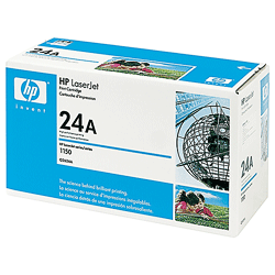Тонер-картридж HP LJ (Q2624A) 1050/1150 2500 стр