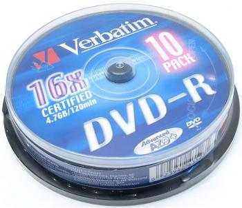 DVD-R Verbatim 4,7 Gb, 16x, 1. ( 10  )