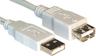 Удлинитель шнура USB2.0 Am-AF, 3м